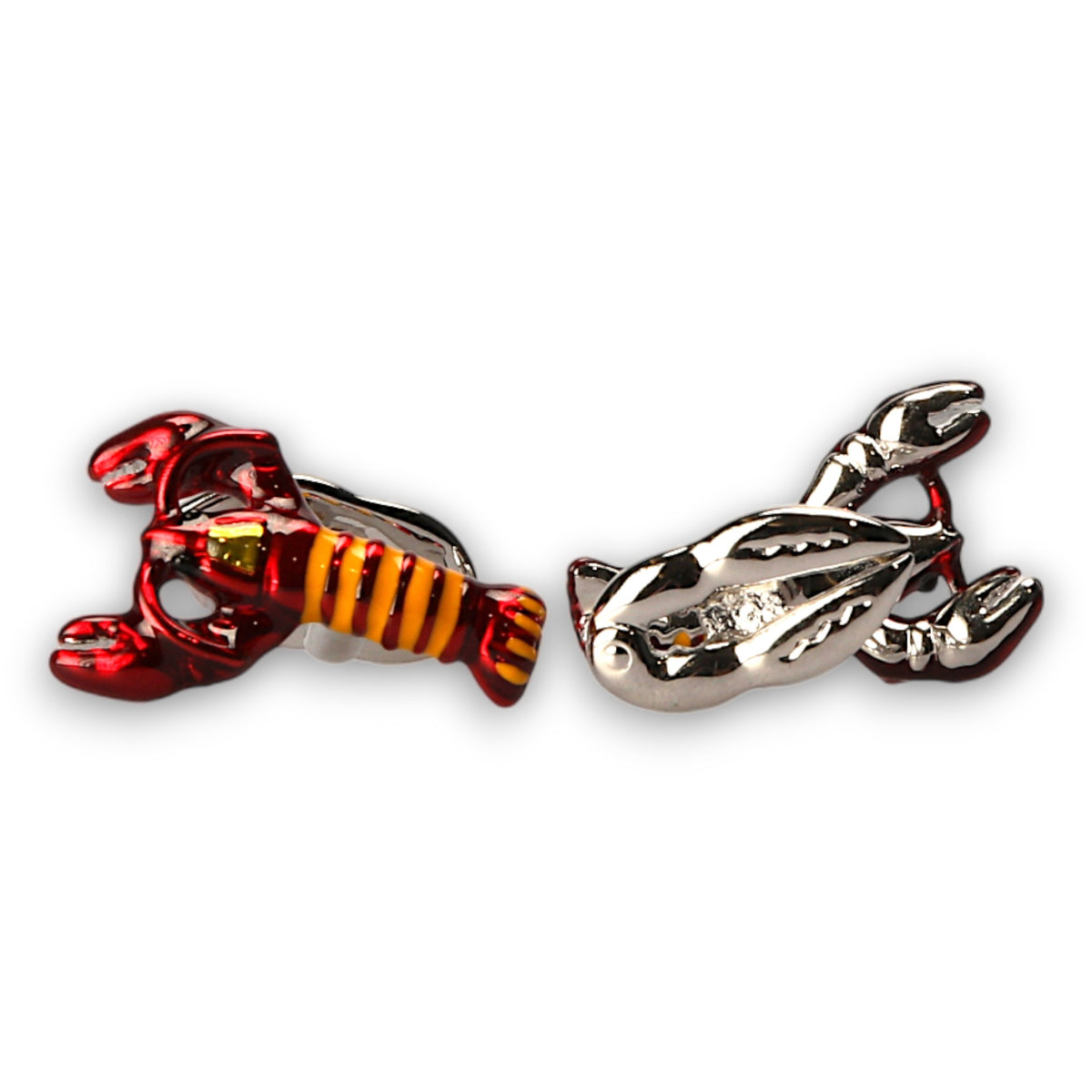 Lobster Cufflinks Enamel-Babette Wasserman-Conrad Hasselbach Shoes &amp; Garment