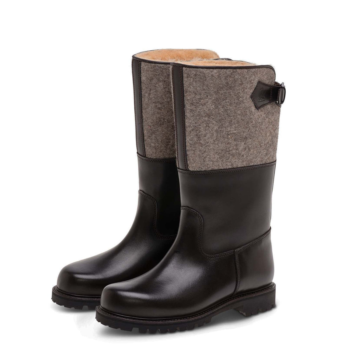 Maronibrater Juchtenleder-Filz-Ludwig Reiter-Conrad Hasselbach Shoes & Garment