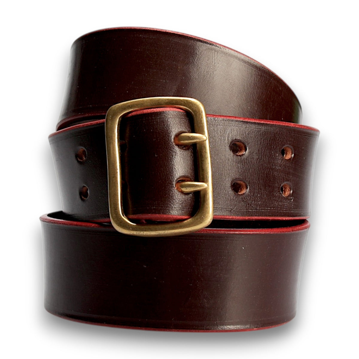 Military Belt - Brass-Martin Faizey-Conrad Hasselbach Shoes &amp; Garment