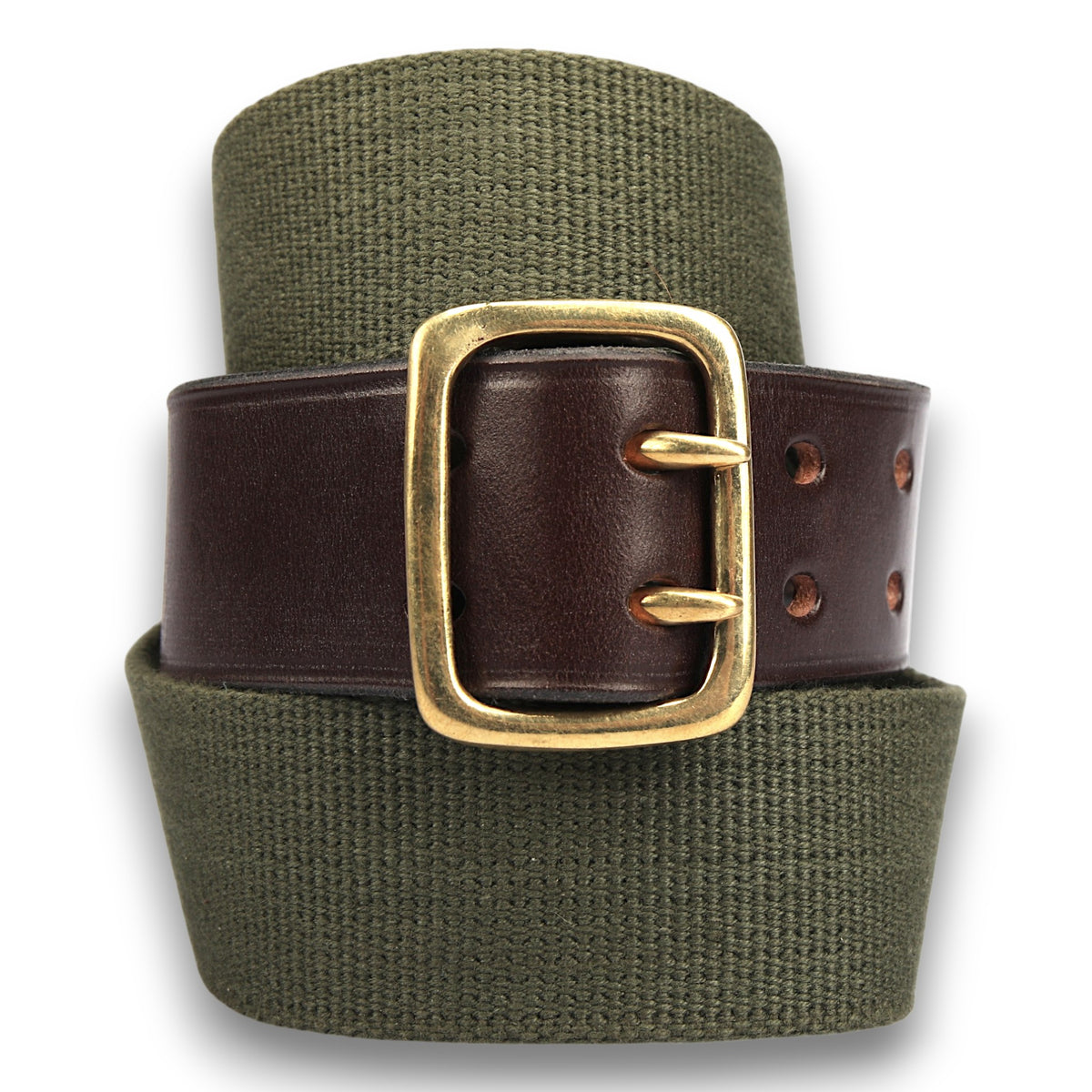 Military Bredon Belt - Brass-Martin Faizey-Conrad Hasselbach Shoes & Garment