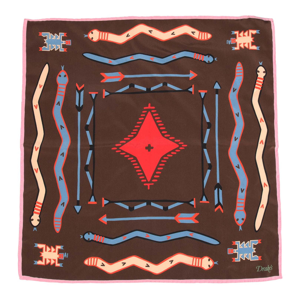 Navajo Pocket Square-Drake's-Conrad Hasselbach Shoes &amp; Garment