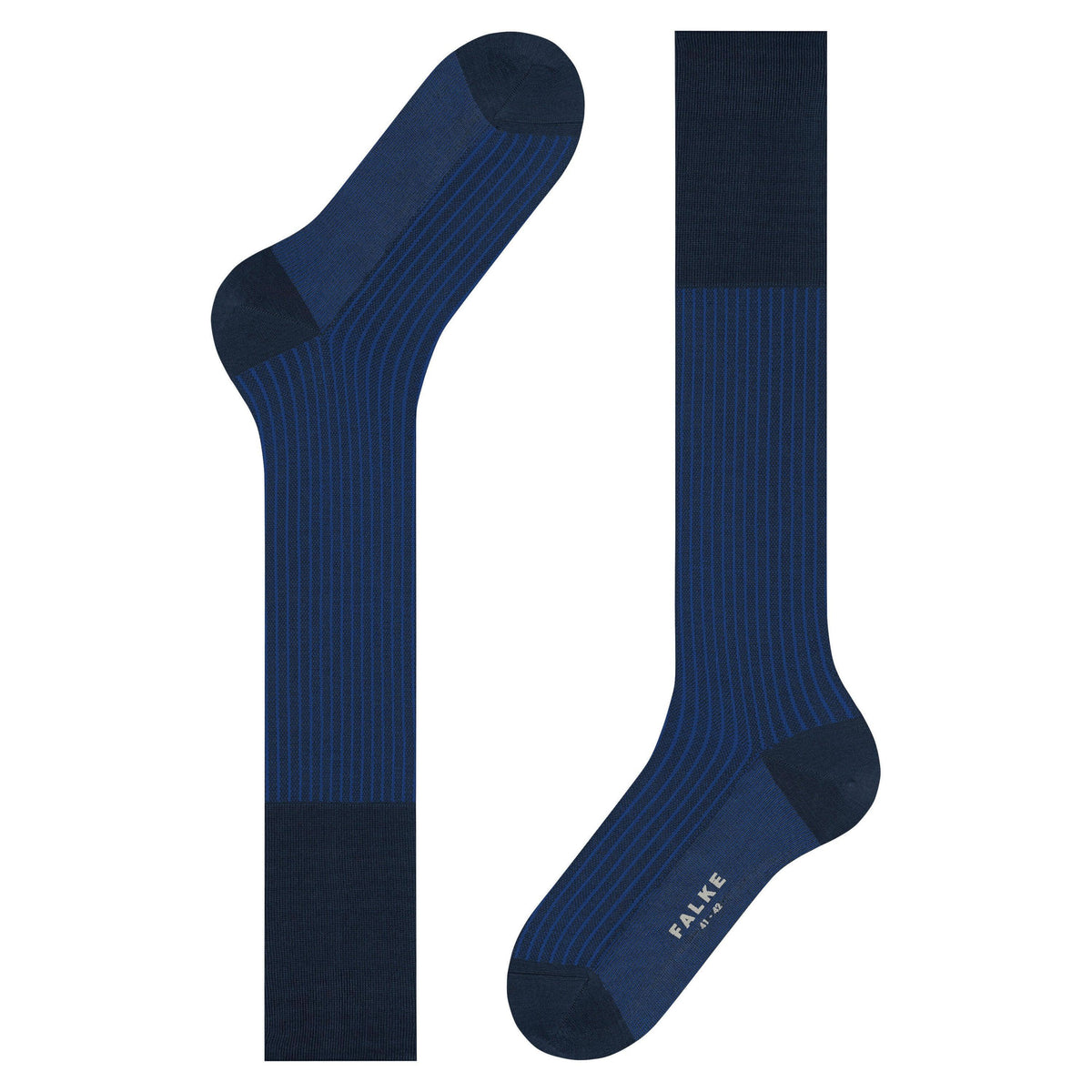 Oxford Stripe Herren Kniestrümpfe-Falke-Conrad Hasselbach Shoes & Garment