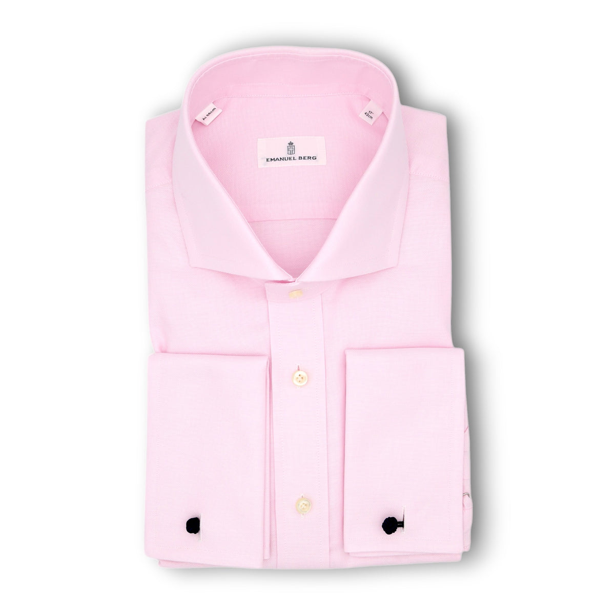 Pinpoint Hemd mit Doppelmanschette-Emanuel Berg-Conrad Hasselbach Shoes & Garment