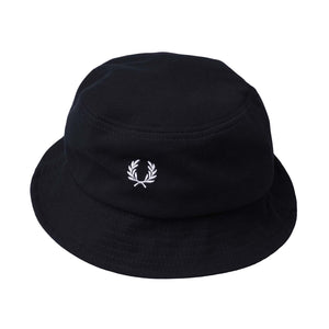 Piqué Bucket Hat-Fred Perry-Conrad Hasselbach Shoes & Garment