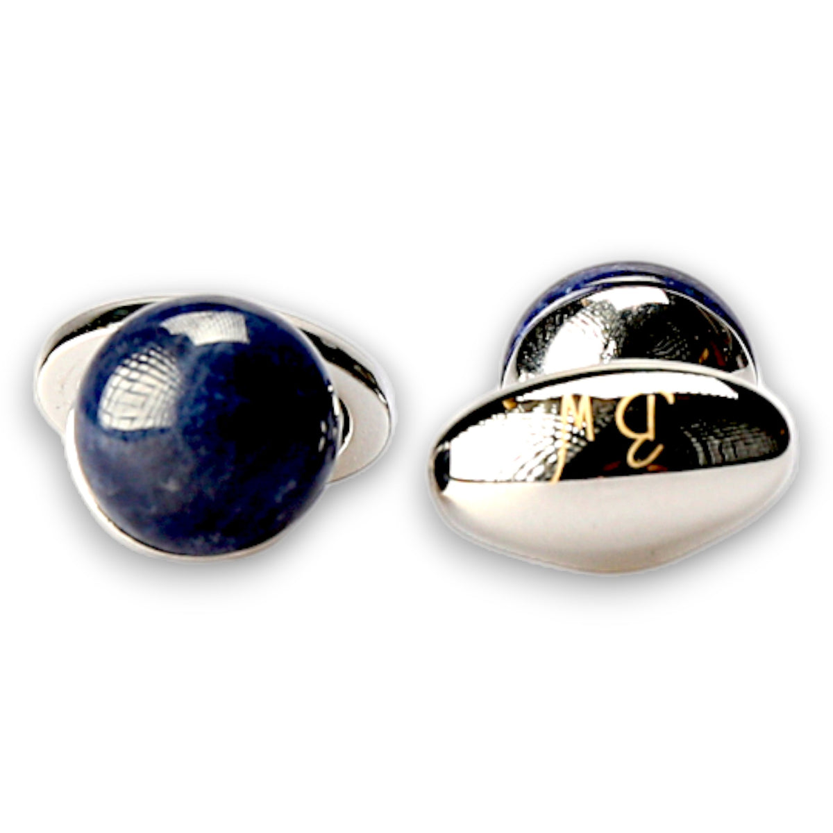 Power Orb Cufflinks-Babette Wasserman-Conrad Hasselbach Shoes & Garment