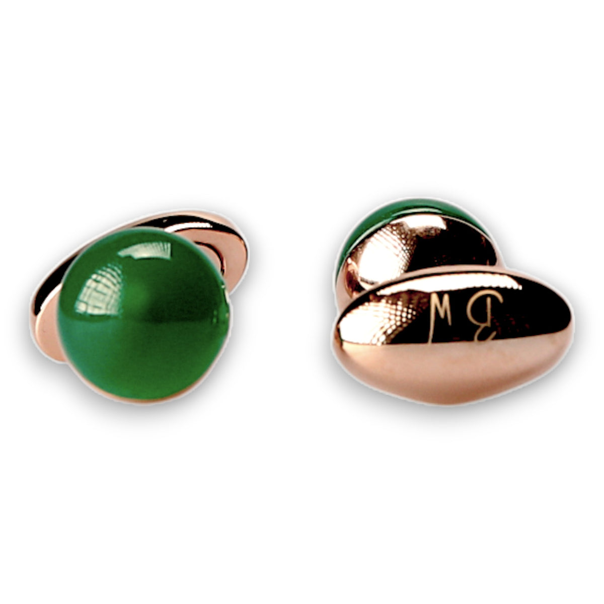 Power Orb Cufflinks Vergoldet-Babette Wasserman-Conrad Hasselbach Shoes &amp; Garment