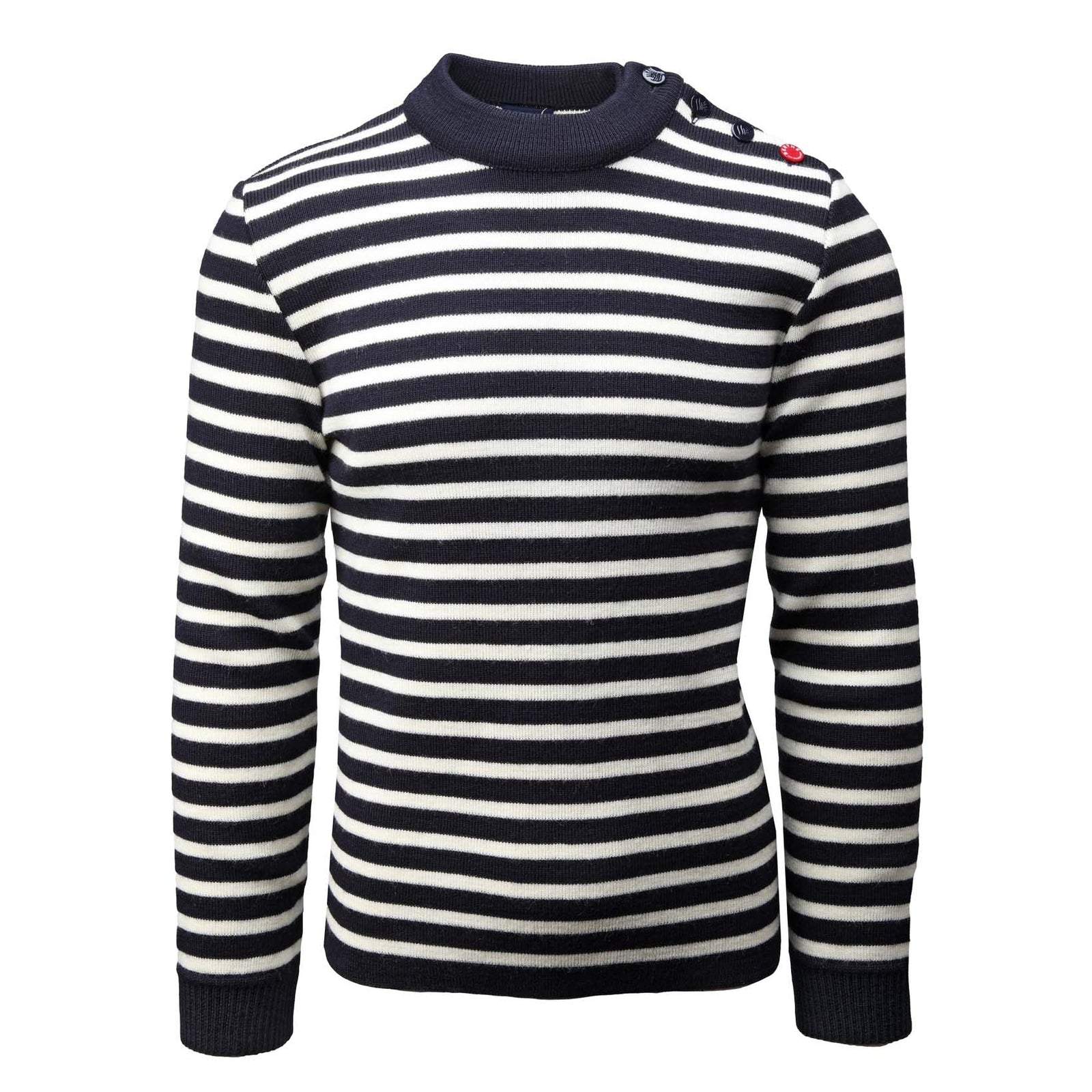 Pullover Rundhals Gestreift-Berthe-Conrad Hasselbach Shoes & Garment