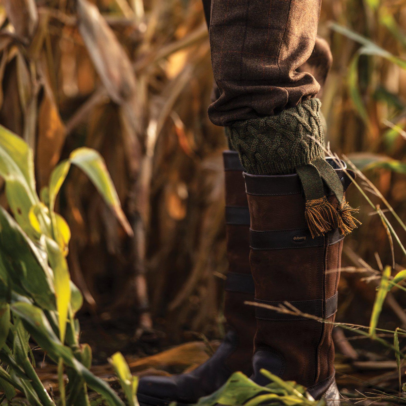 Rannoch Long Sock-House of Cheviot-Conrad Hasselbach Shoes & Garment