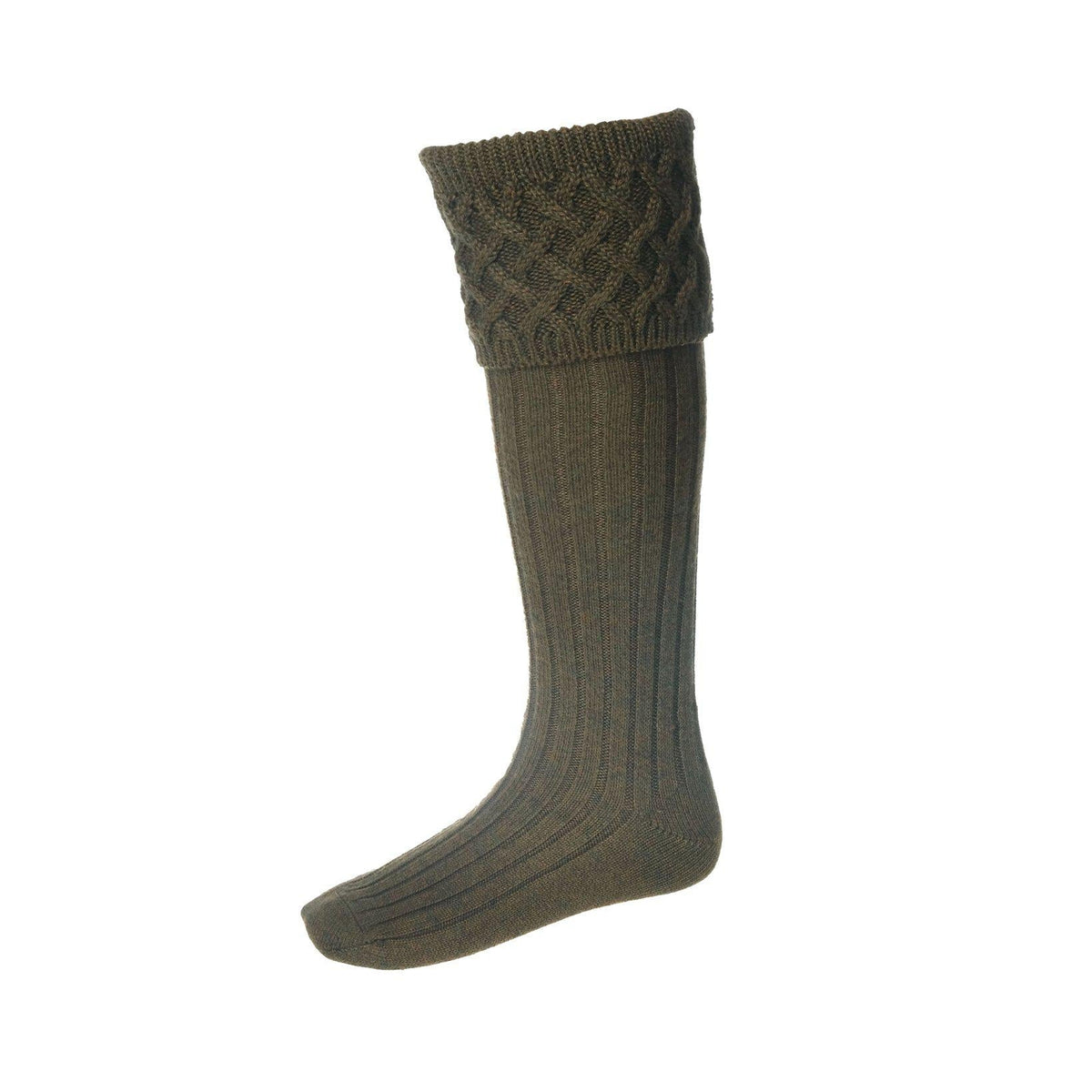 Rannoch Long Sock-House of Cheviot-Conrad Hasselbach Shoes & Garment