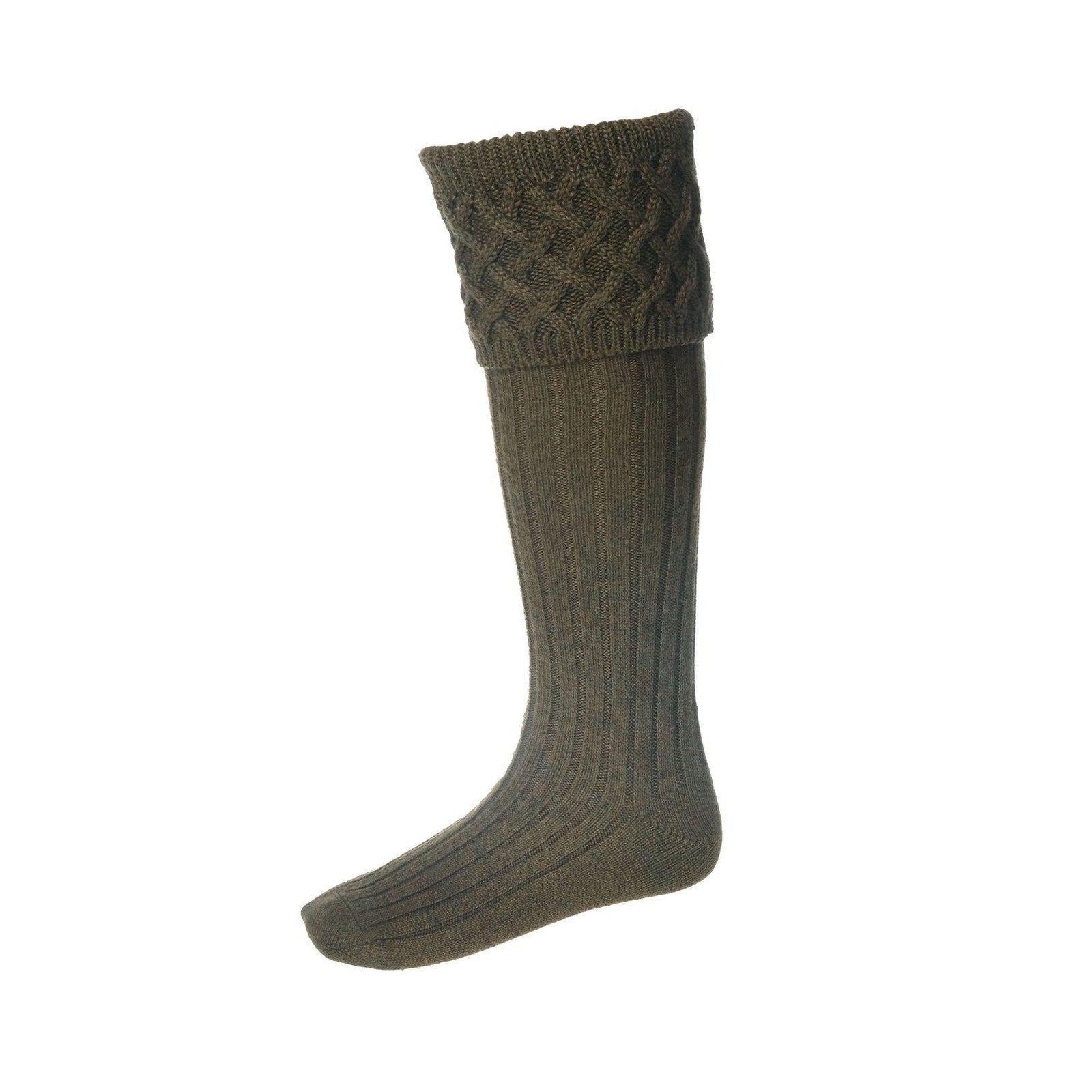 Rannoch Long Sock-House of Cheviot-Conrad Hasselbach Shoes & Garment