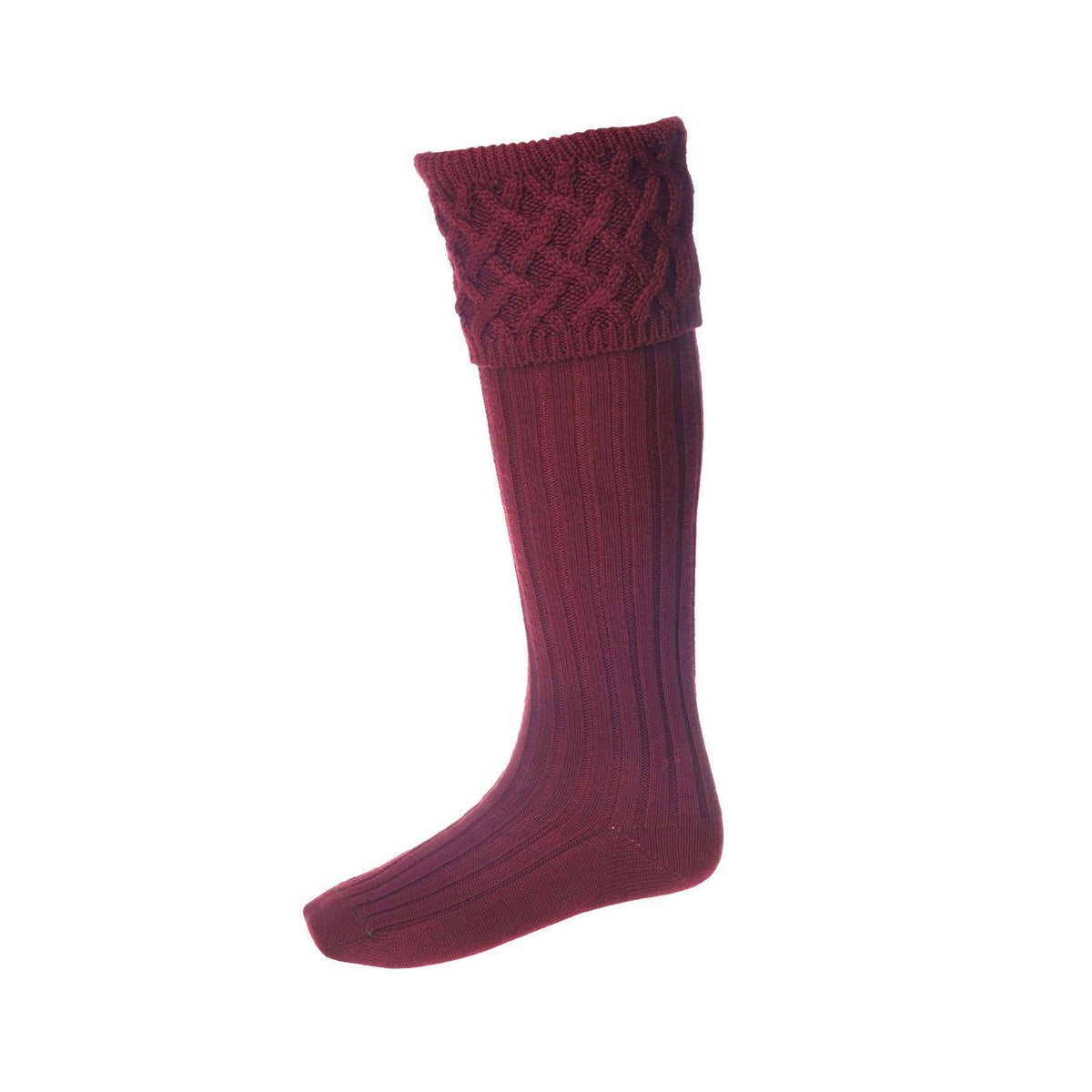 Rannoch Long Sock-House of Cheviot-Conrad Hasselbach Shoes & Garment