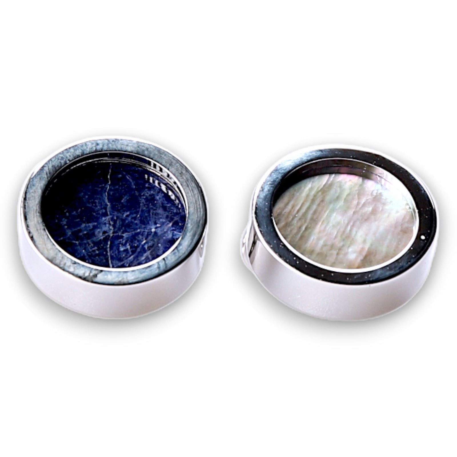Reversable Disc Cufflinks-Babette Wasserman-Conrad Hasselbach Shoes & Garment
