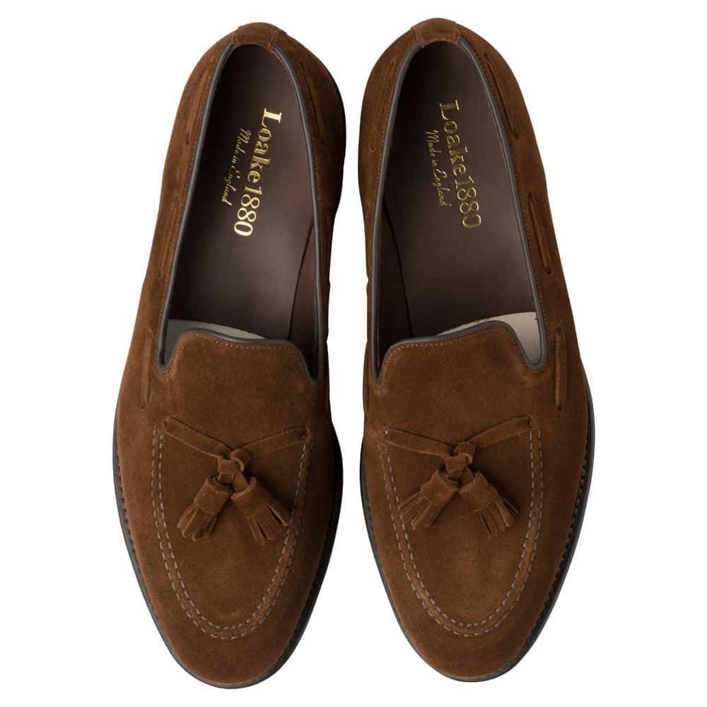 Russell Tassel Loafer Suede-Loake-Conrad Hasselbach Shoes & Garment