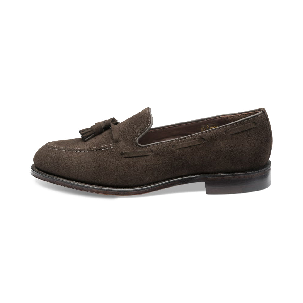 Russell Tassel Loafer Suede-Loake-Conrad Hasselbach Shoes & Garment