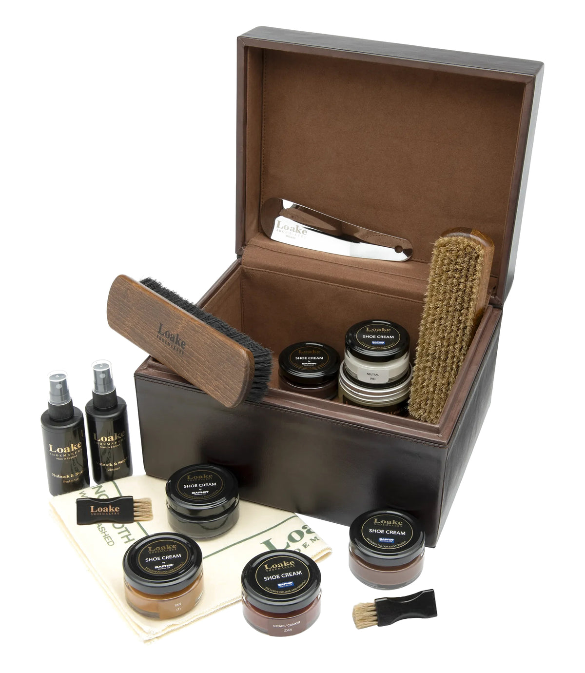 Schuhputzbox - Luxury Valet Box-Loake-Conrad Hasselbach Shoes &amp; Garment