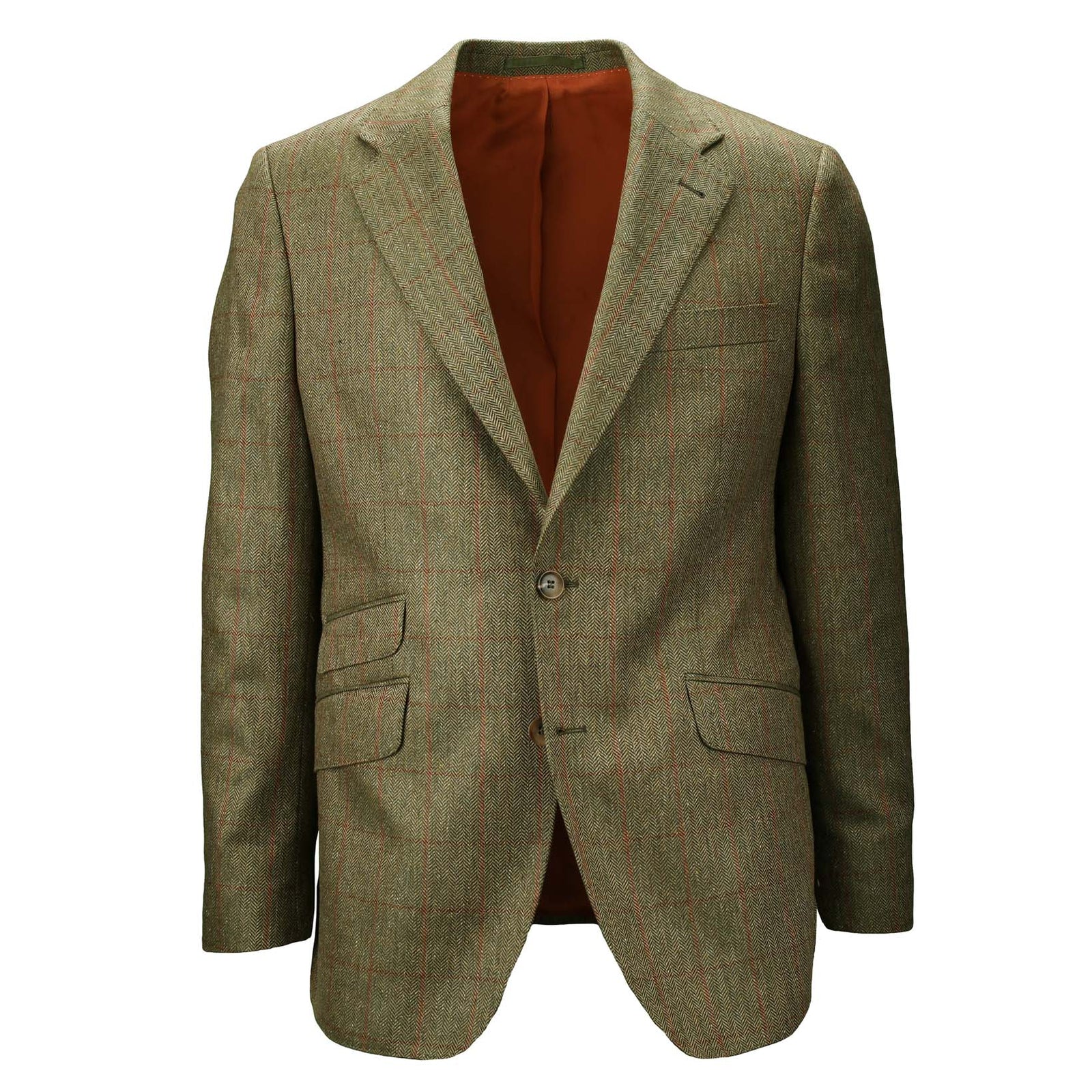 Seidenjackett Herringbone mit Überkaro-Sheppard & Jones-Conrad Hasselbach Shoes & Garment