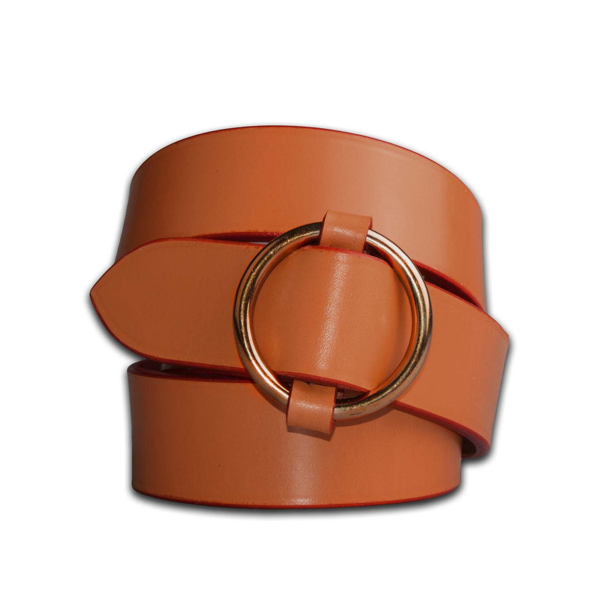 Single Ring Belt Brass-Martin Faizey-Conrad Hasselbach Shoes & Garment