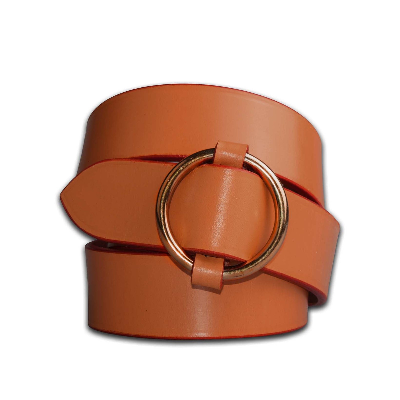 Single Ring Belt Brass-Martin Faizey-Conrad Hasselbach Shoes & Garment