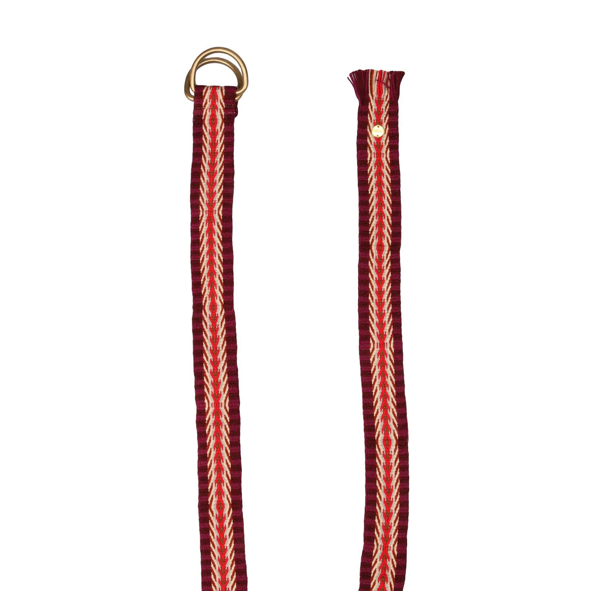 Stoffgürtel mit Rundschnalle-Guanabana-Conrad Hasselbach Shoes & Garment