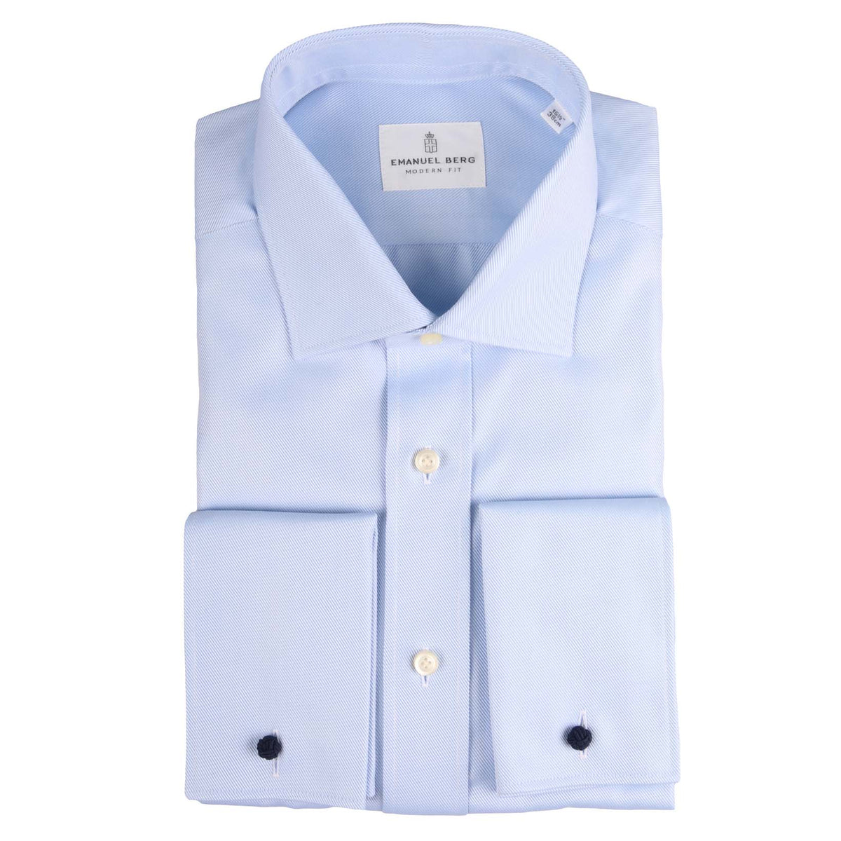 Strukturiertes Twillhemd-Emanuel Berg-Conrad Hasselbach Shoes &amp; Garment