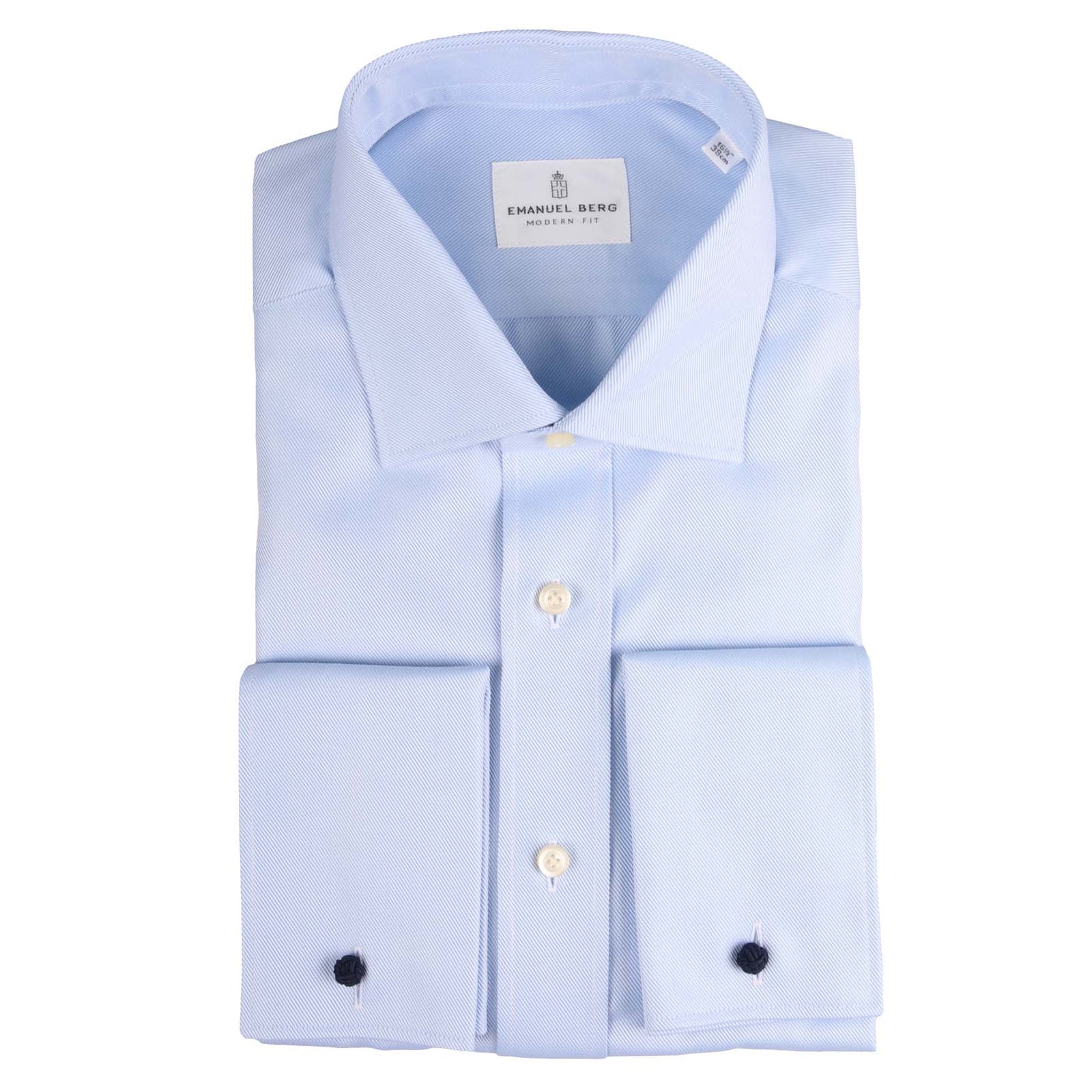 Strukturiertes Twillhemd-Emanuel Berg-Conrad Hasselbach Shoes & Garment