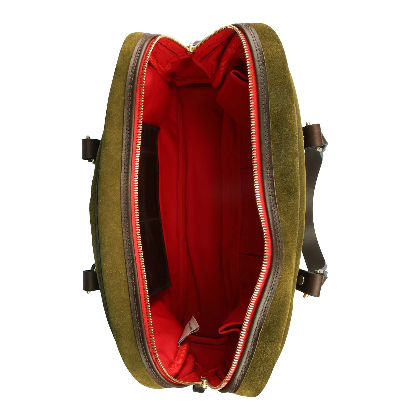 Suede Laptop Bag-Croots-Conrad Hasselbach Shoes & Garment