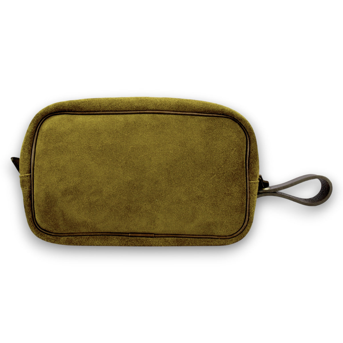 Suede Wash Bag-Croots-Conrad Hasselbach Shoes & Garment