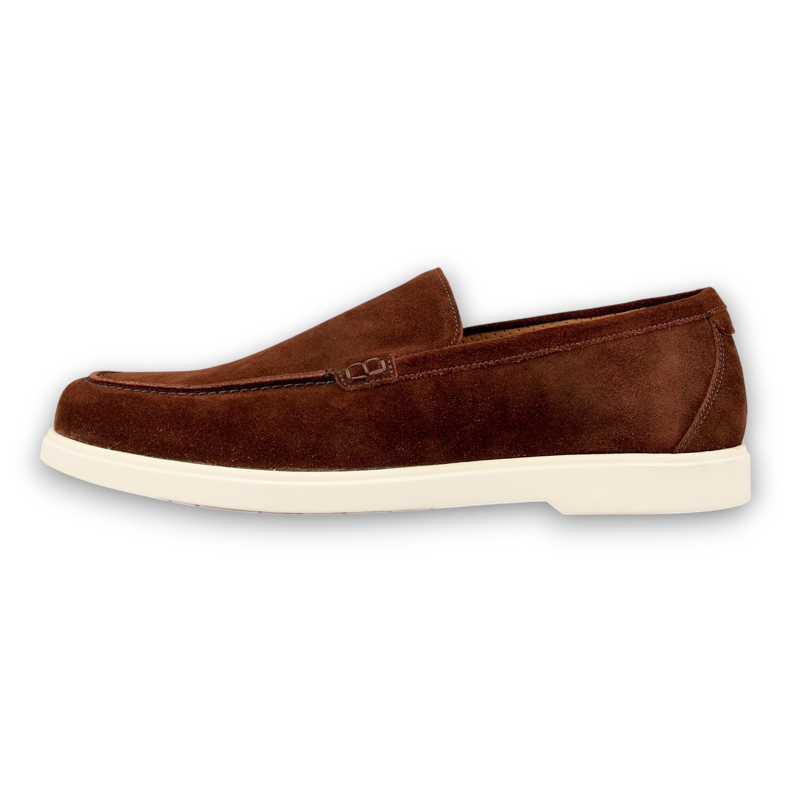 Tuscany Suede Apron Loafer-Loake-Conrad Hasselbach Shoes & Garment