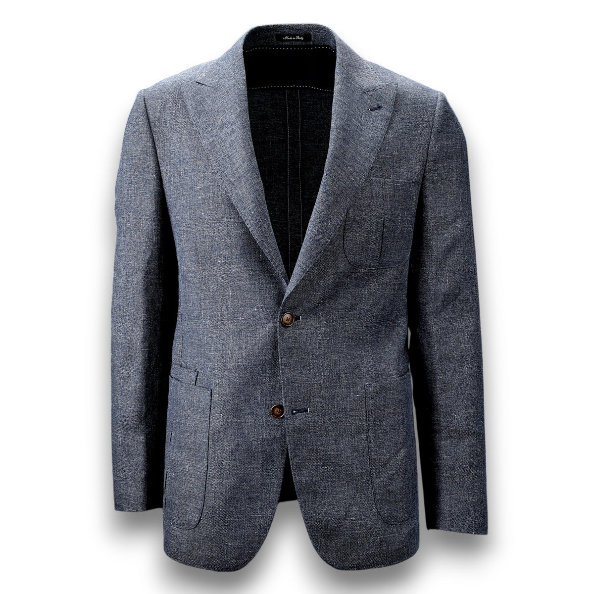 Ungefüttertes Jackett aus Wolle und Leinen-Hazel &amp; Brook-Conrad Hasselbach Shoes &amp; Garment