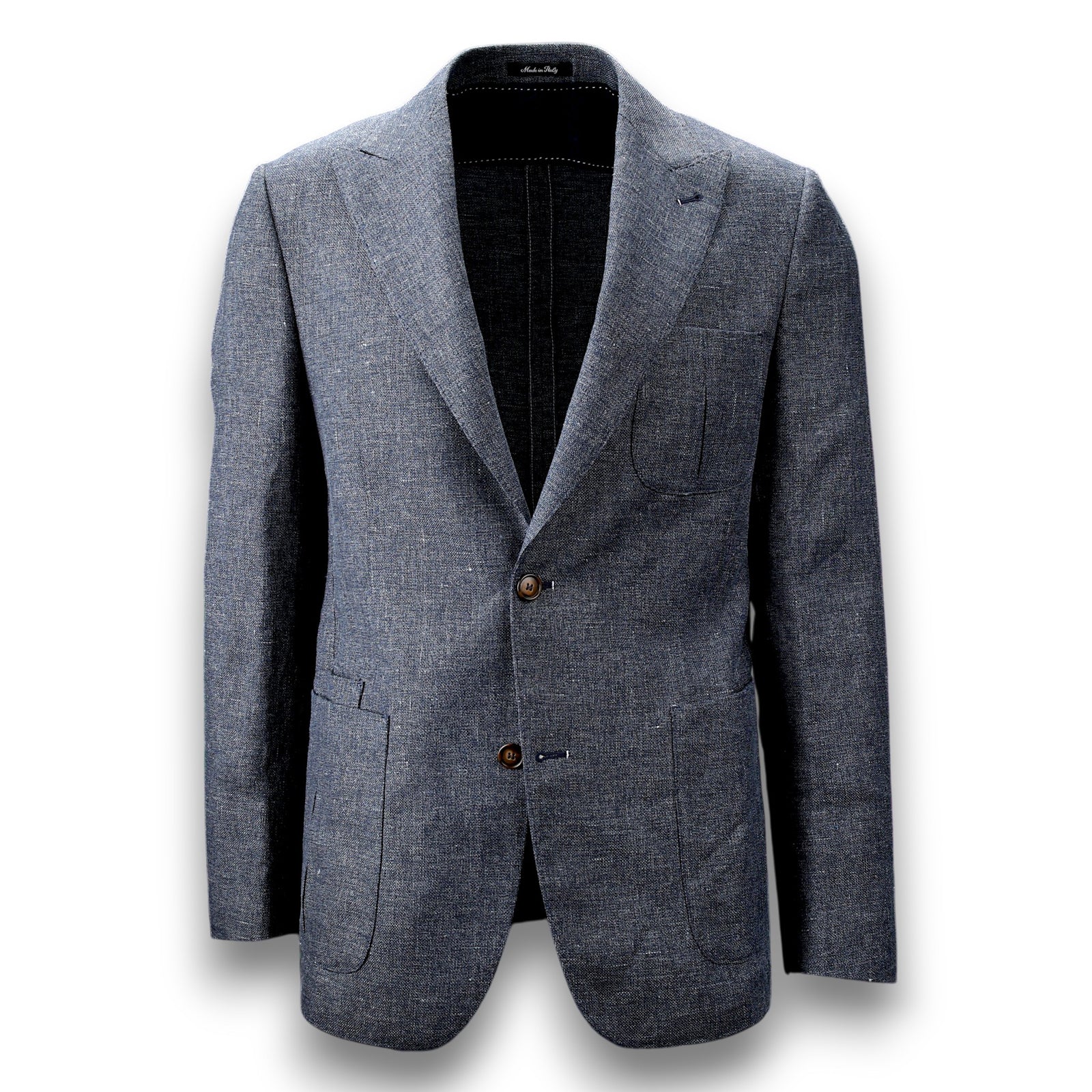 Ungefüttertes Jackett aus Wolle und Leinen-Hazel & Brook-Conrad Hasselbach Shoes & Garment