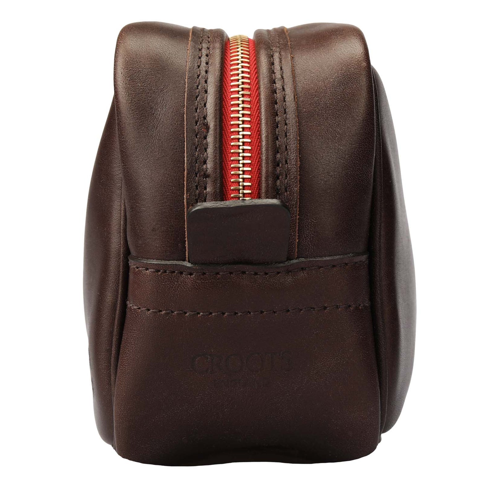 Vintage Leather Wash Bag-Croots-Conrad Hasselbach Shoes & Garment