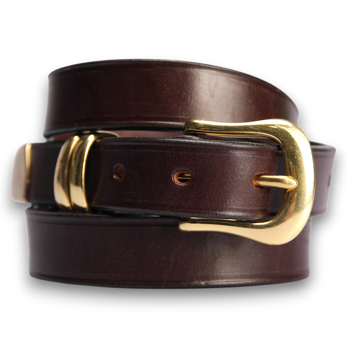 Western Belt - Brass-Martin Faizey-Conrad Hasselbach Shoes &amp; Garment