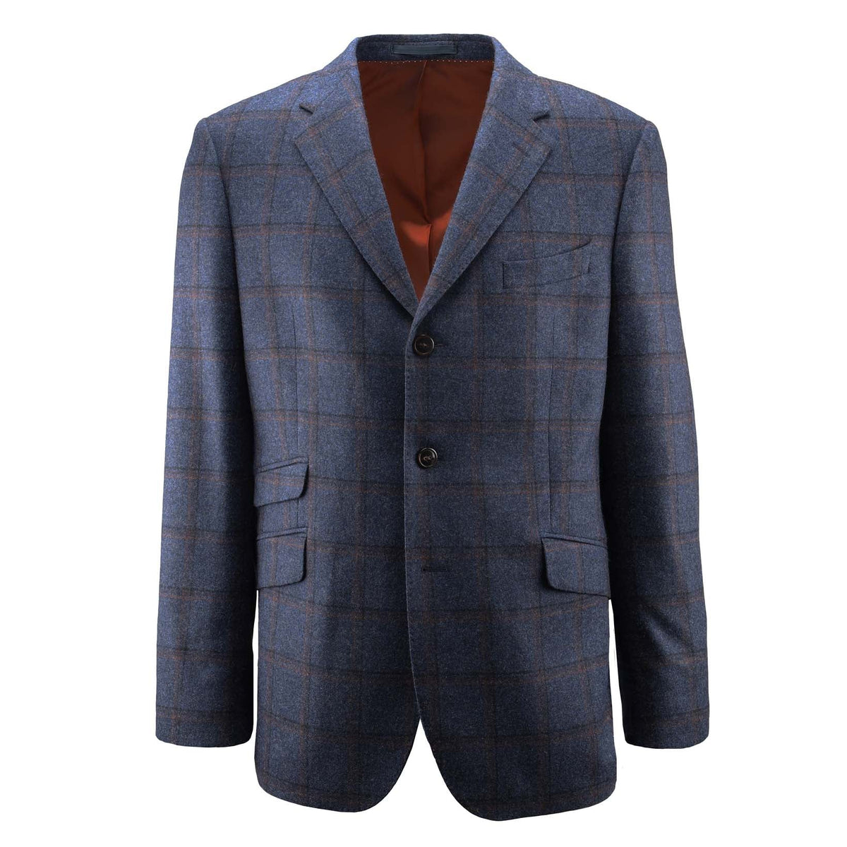 Wolljackett mit Überkaro-C.H.-Conrad Hasselbach Shoes &amp; Garment