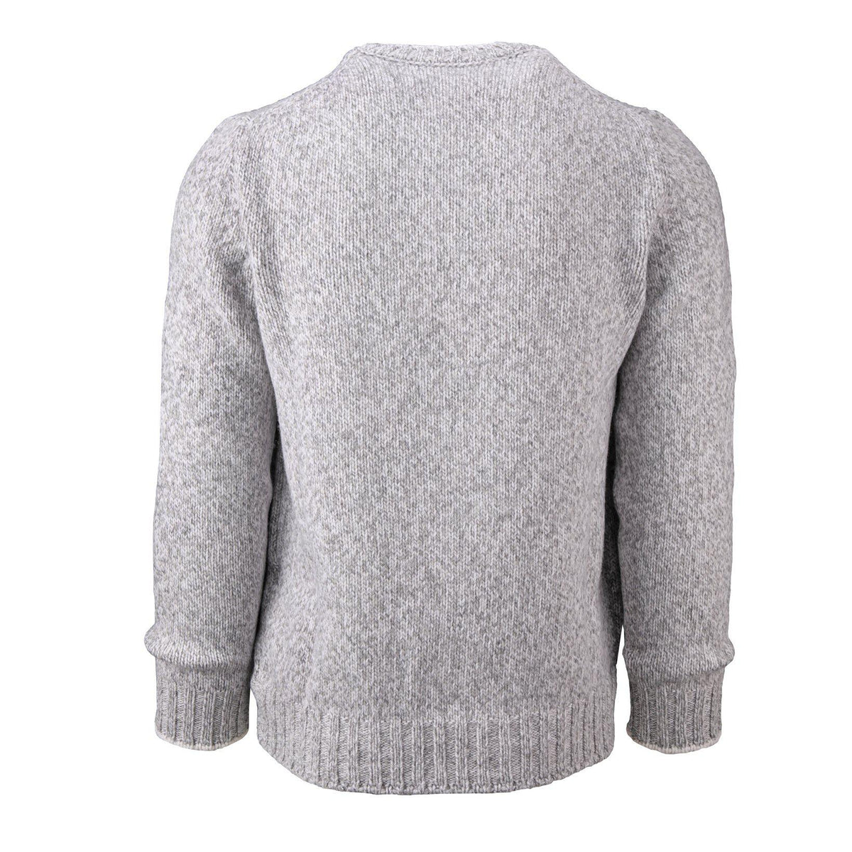 Wollpullover Rundhals Melange-Gran Sasso-Conrad Hasselbach Shoes & Garment