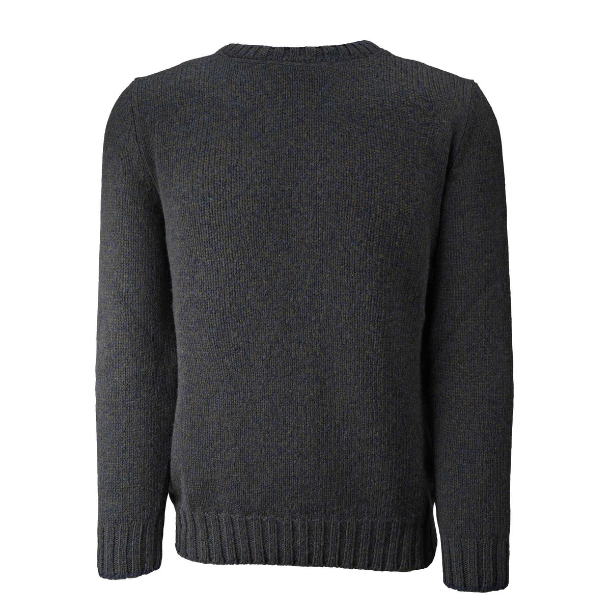 Wollpullover Rundhals Melange-Gran Sasso-Conrad Hasselbach Shoes & Garment