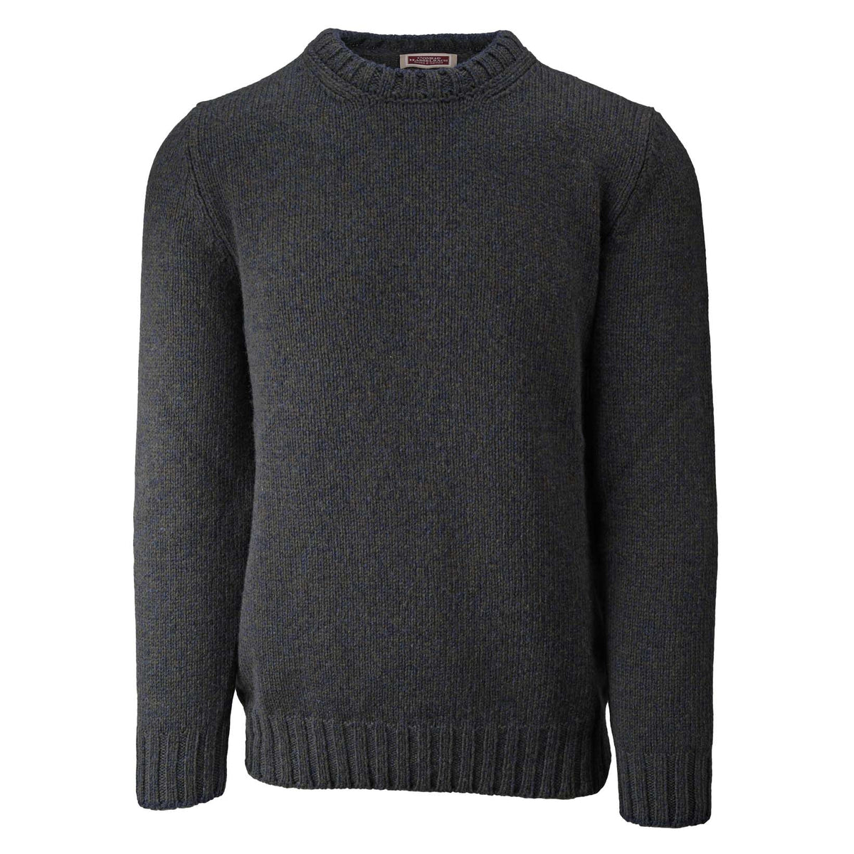 Wollpullover Rundhals Melange-Gran Sasso-Conrad Hasselbach Shoes & Garment
