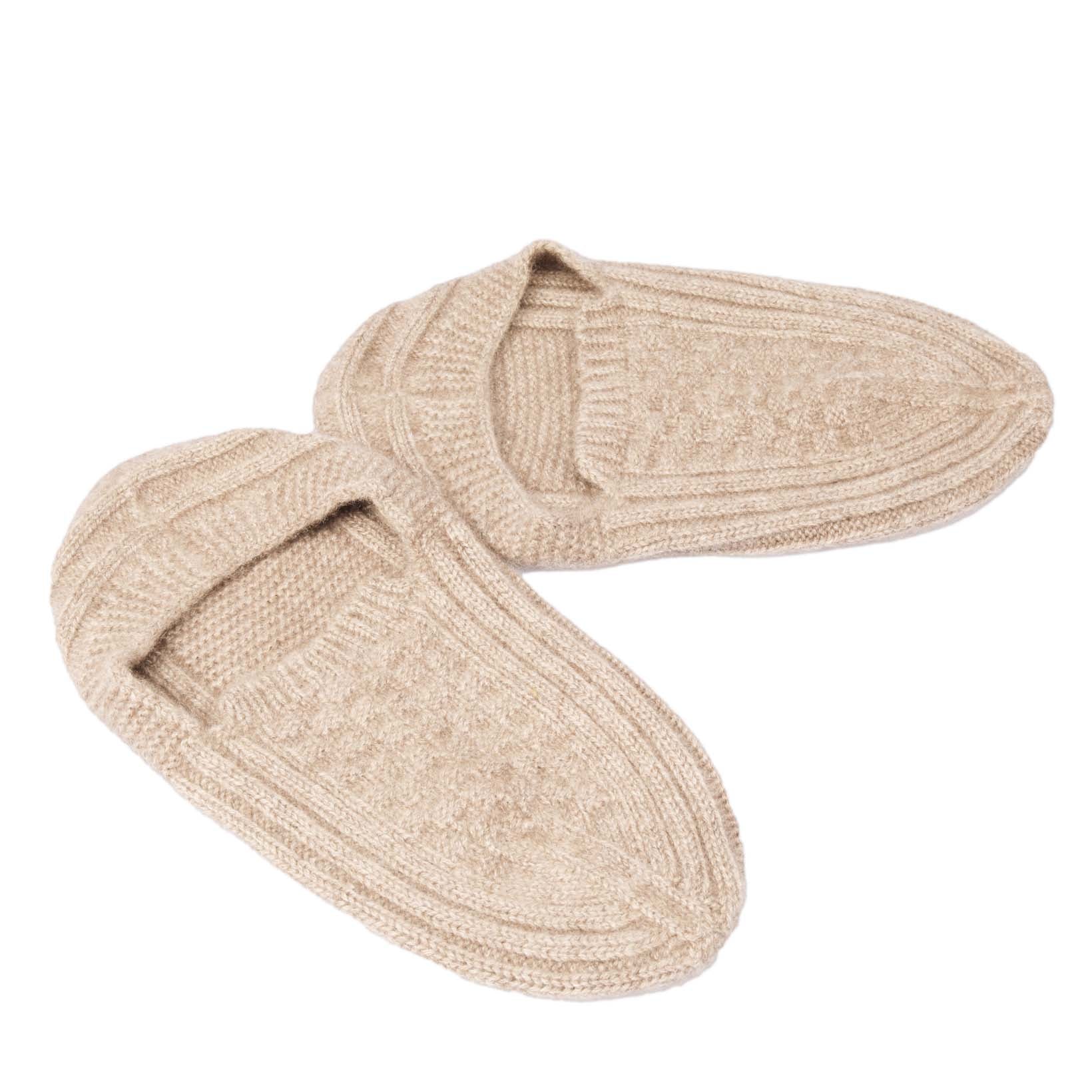 Women's Slippers-Moray Cashmere-Conrad Hasselbach Shoes & Garment