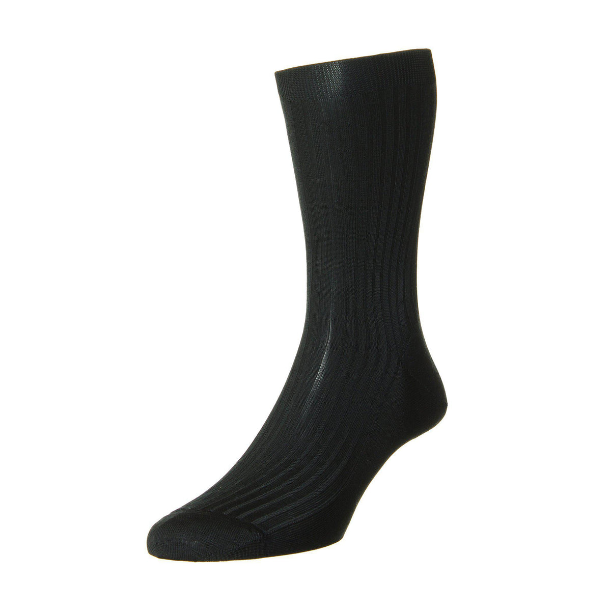 Baffin (Lang) 5X3 Rippe - 100% Seide Tailored Socken-Pantherella-Conrad Hasselbach Shoes &amp; Garment