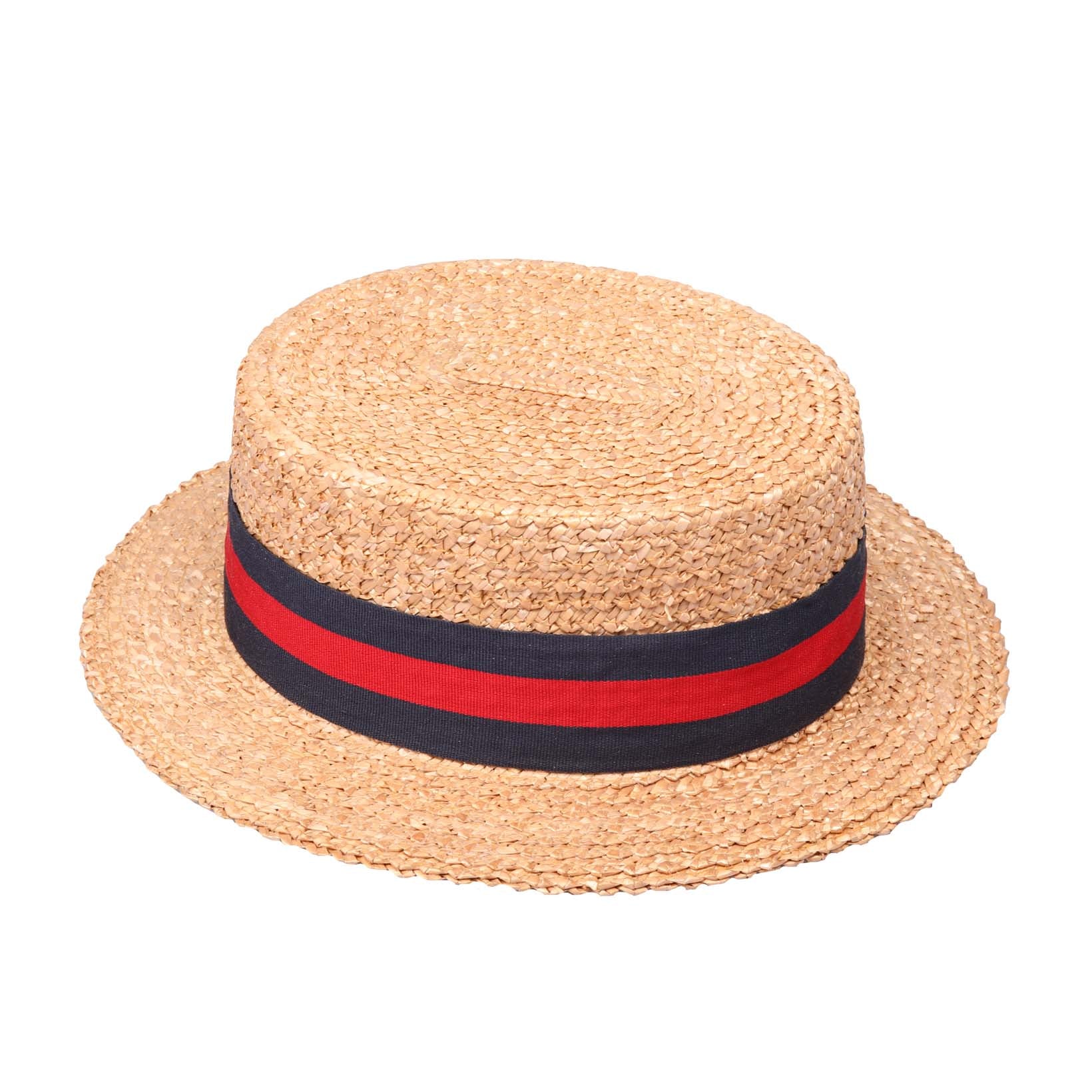 Boater Wheat Straw Hat-Stetson-Conrad Hasselbach Shoes & Garment