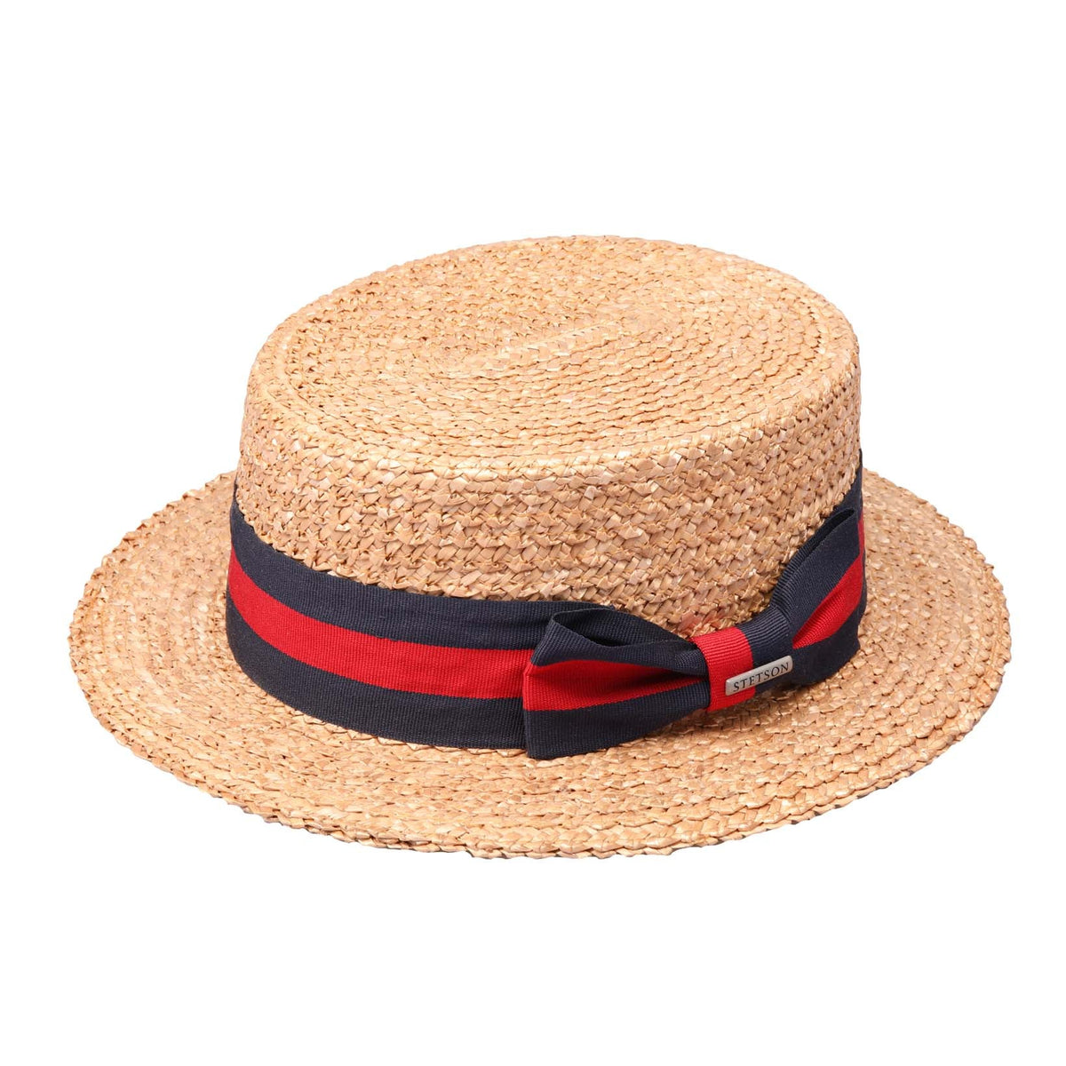 Boater Wheat Straw Hat-Stetson-Conrad Hasselbach Shoes &amp; Garment