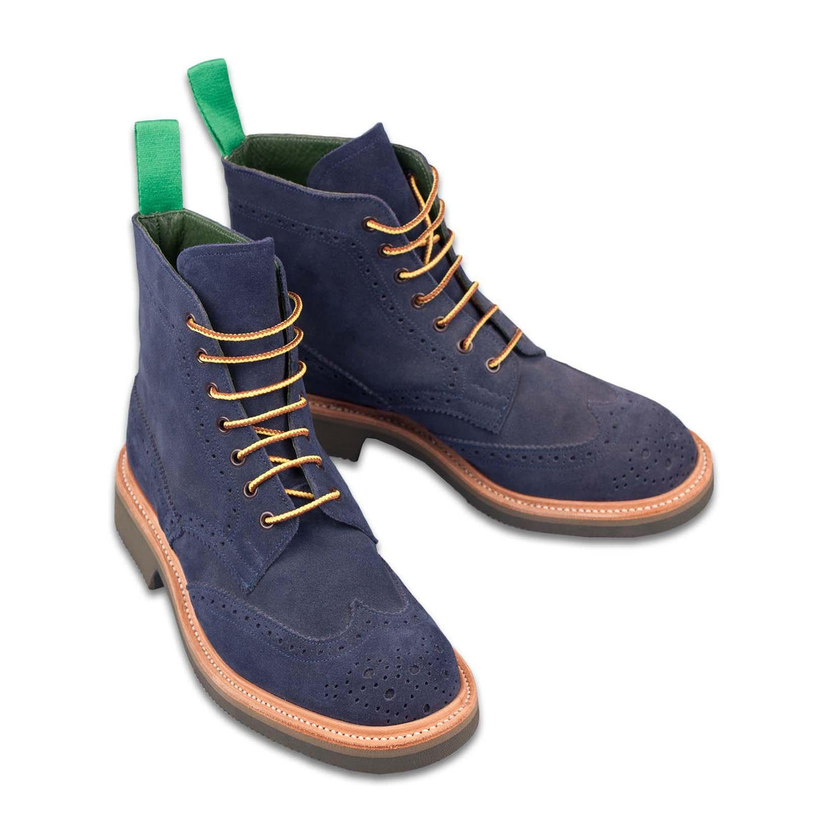 Brogue Boot-Tricker's-Conrad Hasselbach Shoes & Garment