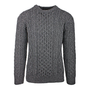 Carraig Luxe Aran Sweater-Irelandseye-Conrad Hasselbach Shoes & Garment