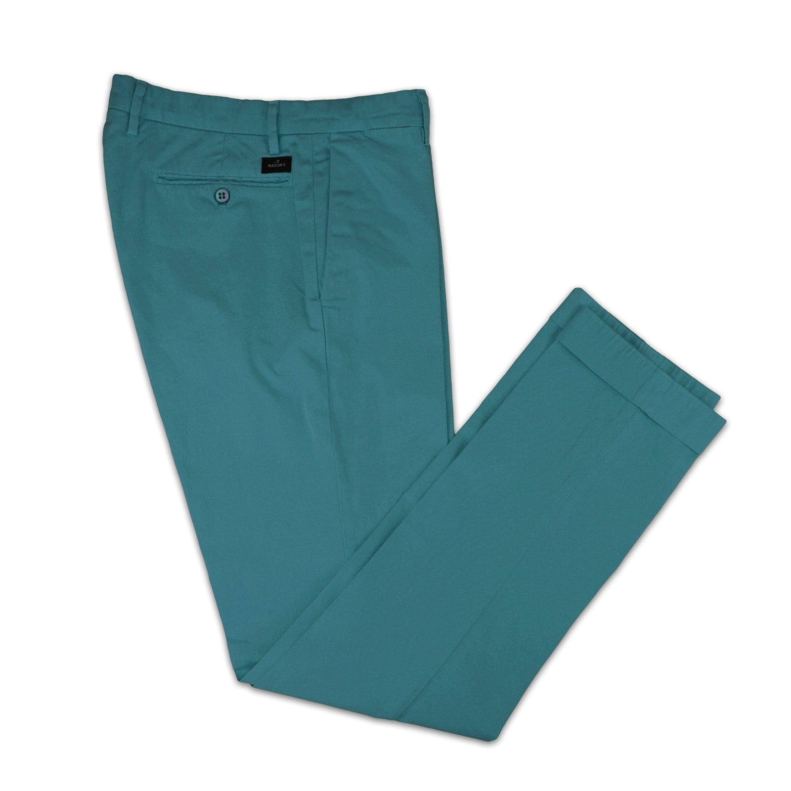 Chino-Hose für Herren aus Stretch-Satin regulär New York-Mason's-Conrad Hasselbach Shoes & Garment