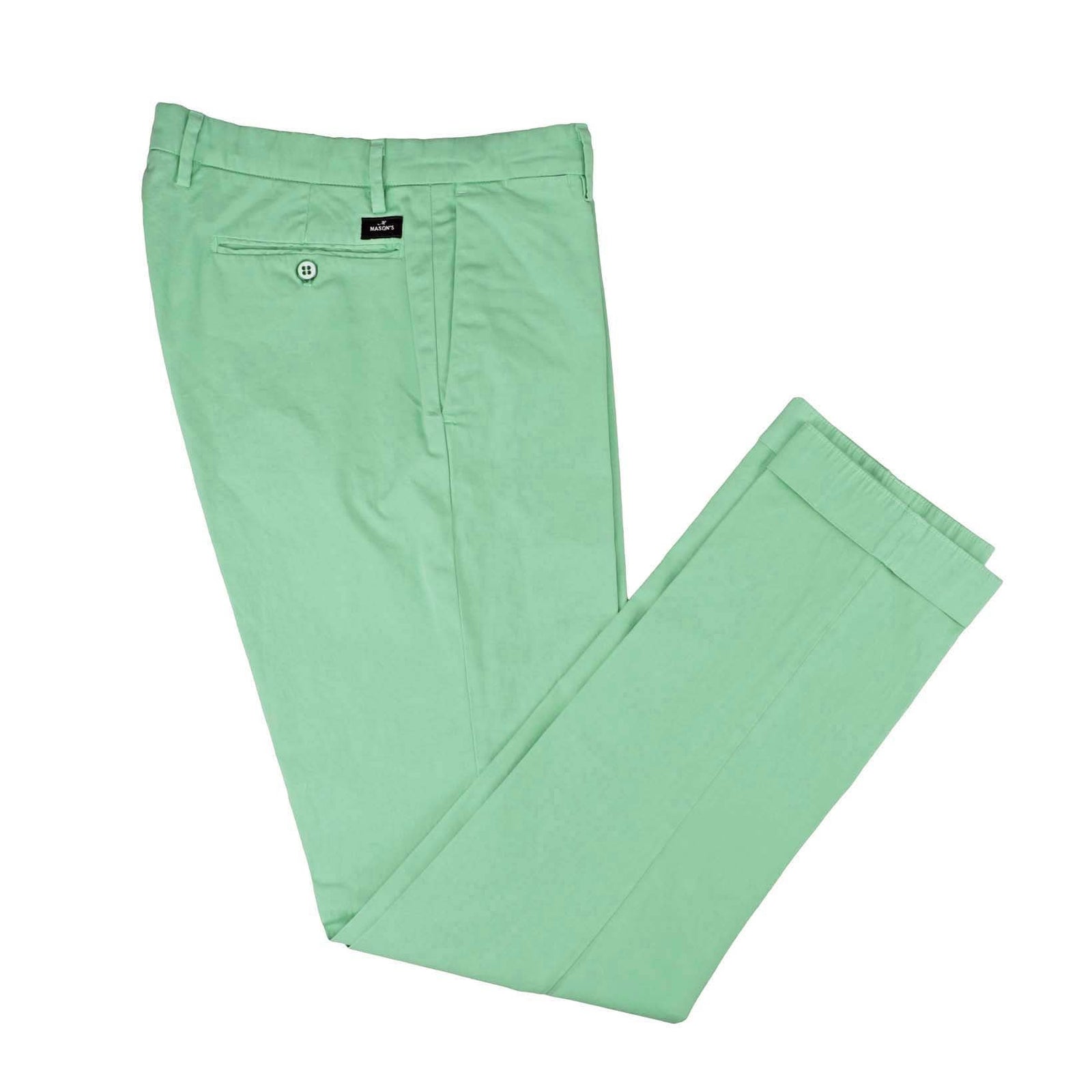 Chino-Hose für Herren aus Stretch-Satin regulär New York-Mason's-Conrad Hasselbach Shoes & Garment