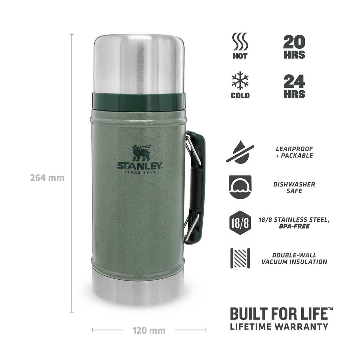 Classic Food Container-Stanley-Conrad Hasselbach Shoes & Garment