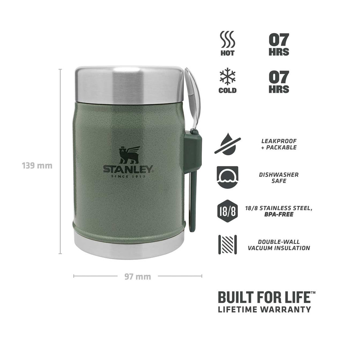 Classic Food Container-Stanley-Conrad Hasselbach Shoes & Garment