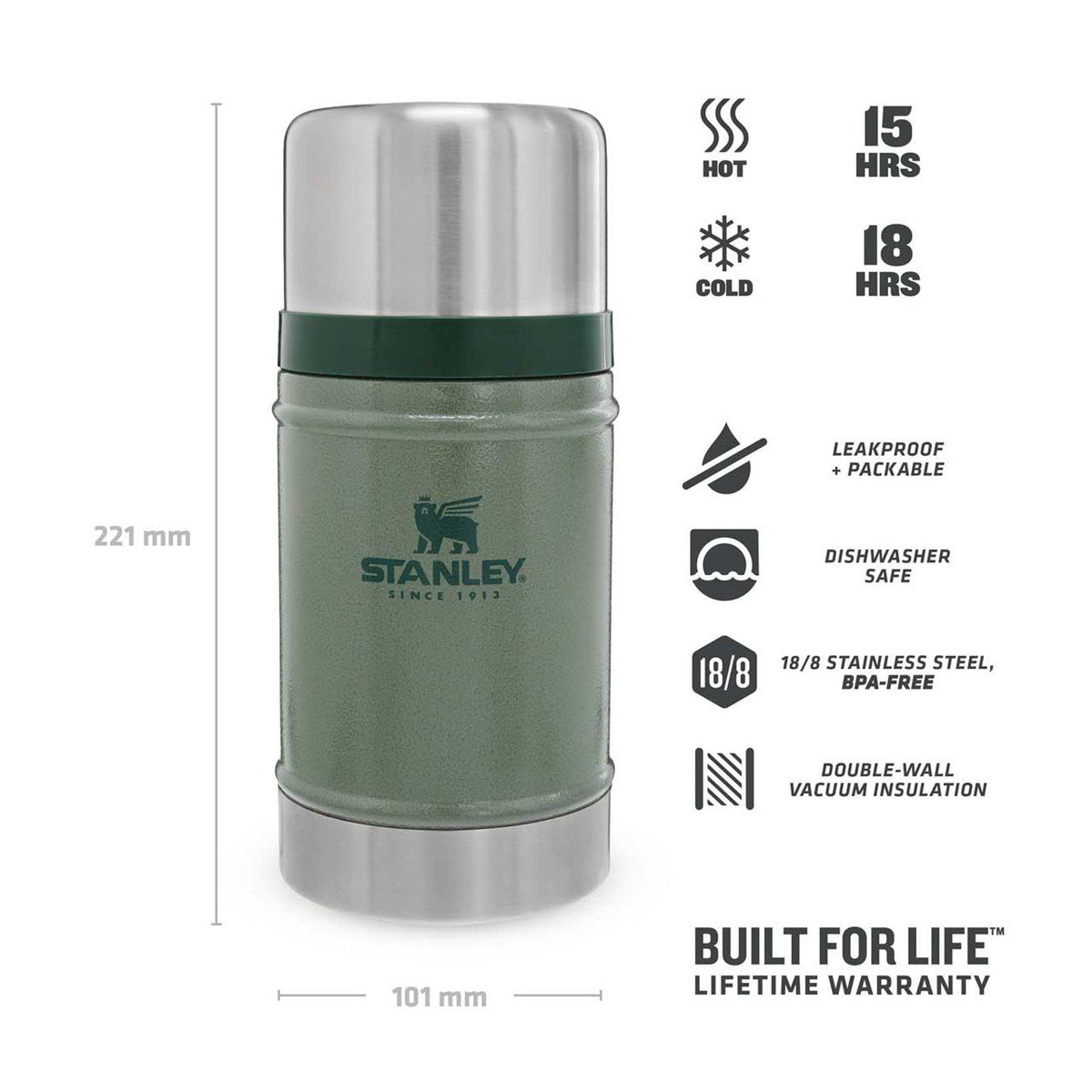 Classic Food Container-Stanley-Conrad Hasselbach Shoes & Garment