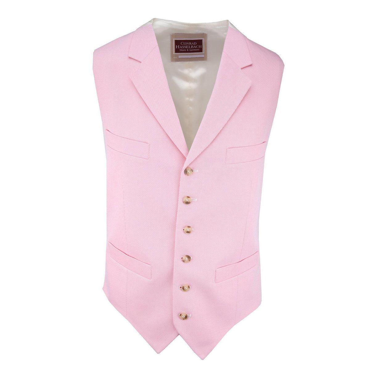 Cutaway-Weste (Einreiher) aus Baumwolle-Sheppard & Jones-Conrad Hasselbach Shoes & Garment