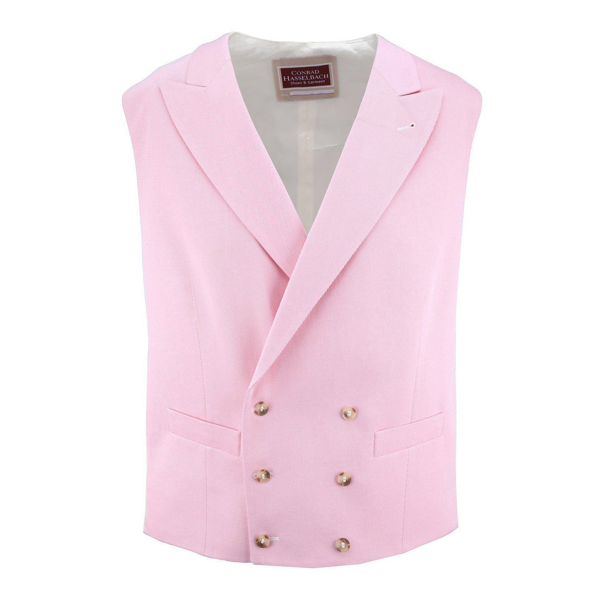 Cutaway-Weste (Zweireiher) aus Baumwolle-Sheppard & Jones-Conrad Hasselbach Shoes & Garment