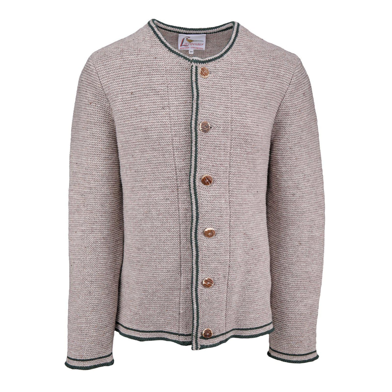 Herren Strickjacke-Litzlfelder-Conrad Hasselbach Shoes & Garment